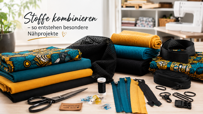 Stoffe kombinieren