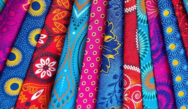 Original Shweshwe Stoffe aus Südafrika