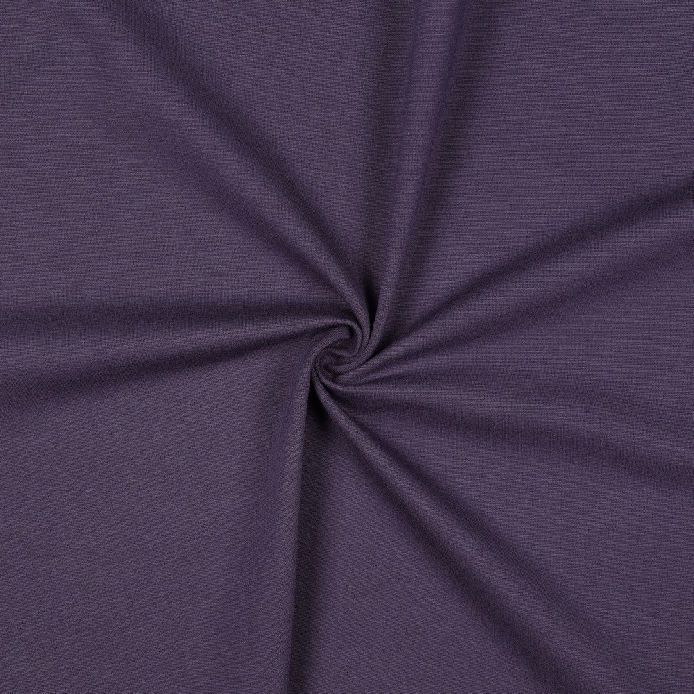 Punta di Roma Stoff Dunkelviolett – Romanit Jersey