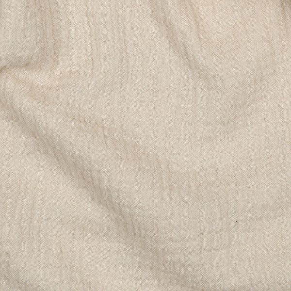 Musselin Stoff Natur – Double Gauze Bio-Baumwolle