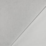 Weisse Baumwollpopeline als Meterware, einfarbiger Stoff aus 100 % Baumwolle, 150 cm breit, 125 g/m².