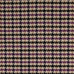Tweed Stoff Hahnentritt Lila Schwarz – Wollmix