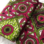 PINK-BRAID Waxprint Stoff