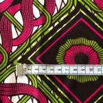 PINK-BRAID Waxprint Stoff