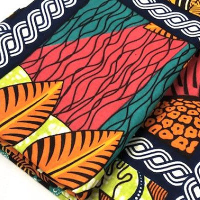 RAINBOW-MEMORY-Waxprint Stoff