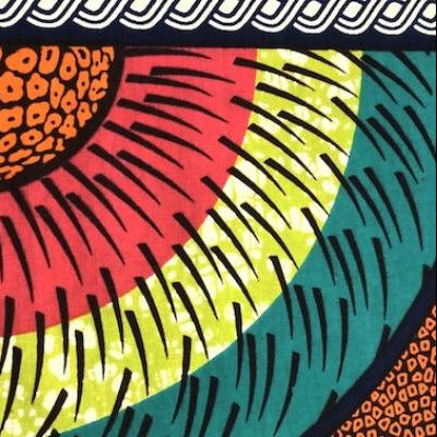 RAINBOW-MEMORY-Waxprint Stoff