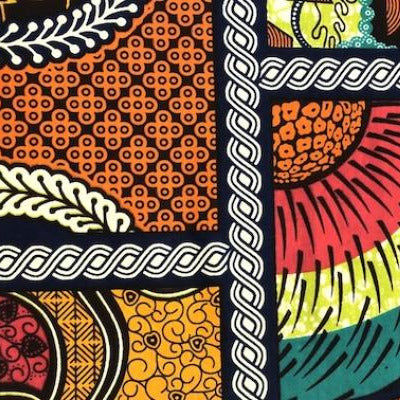 RAINBOW-MEMORY-Waxprint Stoff