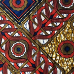 RED-BRAID Waxprint Stoff