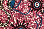 SNAKE-IN-PINK-PARADISE-Waxprint Stoff