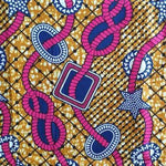 PINK CELEBRATION Waxprint Stoff