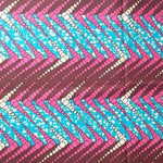 PINK STRIPES Waxprint Stoff