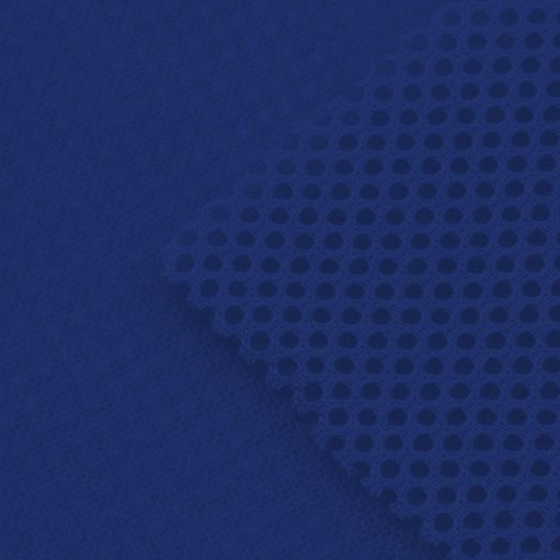 Air Mesh Stoff Uni Marineblau - Meterware