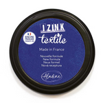 Aladine IZINK Textile Stempelkissen Indigoblau – für Stoffdruck