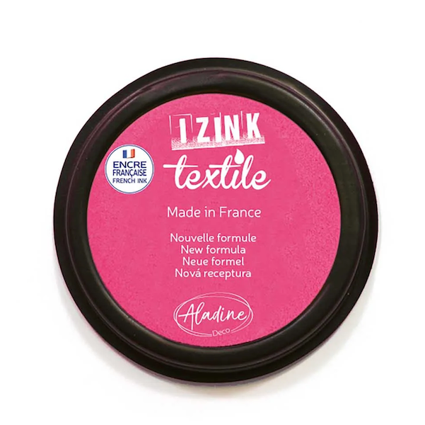 Aladine IZINK Textile Stempelkissen Dahlia Pink