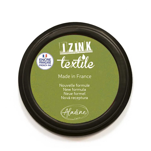 Aladine IZINK Textile Stempelkissen Absinthe - Grün