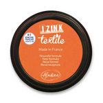 Aladine IZINK Textile Stempelkissen Orange – für Stoffdruck