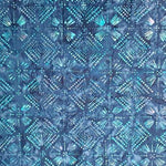 BLUE - Chrome - Batikstoff aus Indonesien
