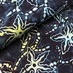 BLUE - Ocean Floor - Batikstoff aus Indonesien