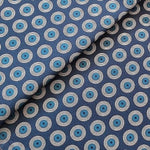 BLUE-DOTS Afrikanischer-Shweshwe-Stoff