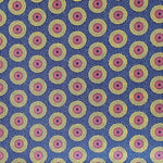 BLUE-YELLOW-DOTS-Afrikanischer-Shweshwe-Stoff