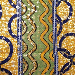 BROWN-CIRCLE-WAVE-Osikani Stoff