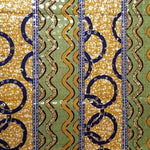 BROWN-CIRCLE-WAVE-Osikani Stoff