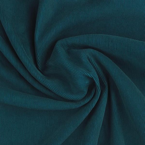 Babycord Stretch Baumwolle - Petrol | Meterware