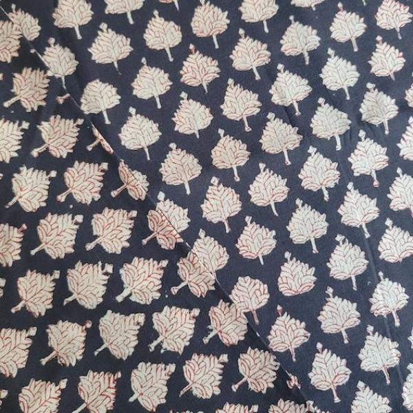 Bagru Hand Block Print aus Indien – TREE