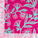 Baumwoll Voile pink Blumen – Enjoy Cotton Print Meterware