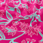 Baumwoll Voile pink Blumen – Enjoy Cotton Print Meterware