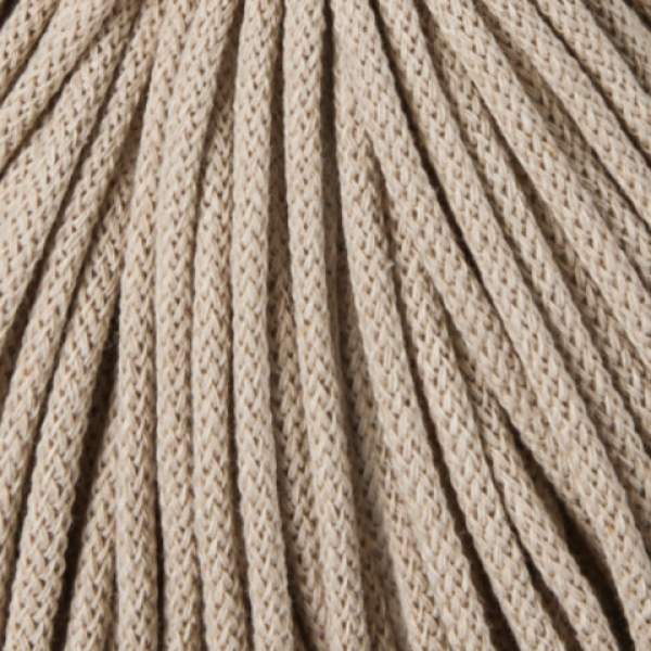 Bobbiny Flechtkordel 5 mm - Beige