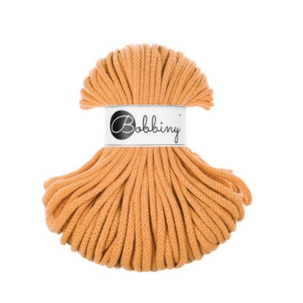 Bobbiny Flechtkordel 5 mm - Orange