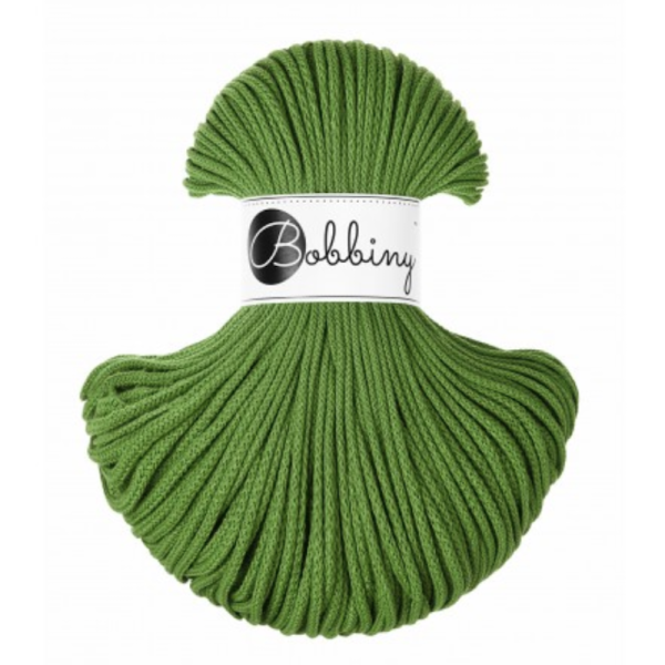 Bobbiny Flechtkordel 3 mm - Moss Green