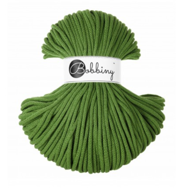 Bobbiny Flechtkordel 5 mm - Moss Green