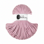 Bobbiny Flechtkordel Junior 3 mm x 100 m - Dusty Rose
