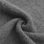 Bouclé Stoff – Grau Meliert | Meterware