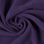 Breitcord Stretch Baumwolle - Dunkel Lila | Meterware