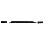 CC Textilstifte Schwarz – 6er-Set mit Doppelspitze