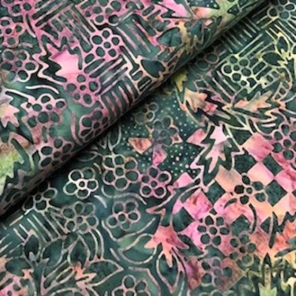 COLORFUL - Northwest Sunset - Batikstoff aus Indonesien