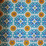 Canvas - Retro Tiles von Stenzo | Meterware