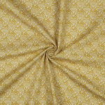 Canvas Baumwolle - Olive Flowers | Meterware