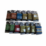 13 Cuffs in verschiedenen Farben als Bastelpaket