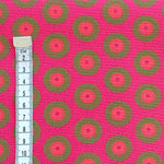 DISCO-PINK-DOTS-Afrikanischer-Shweshwe-Stoff-