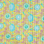 Doubleface Gesteppter Baumwoll Voile Floral und geometrisch – Enjoy Meterware