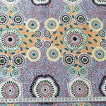 ECRU MEETING PLACES Aborigines Stoff aus Australien