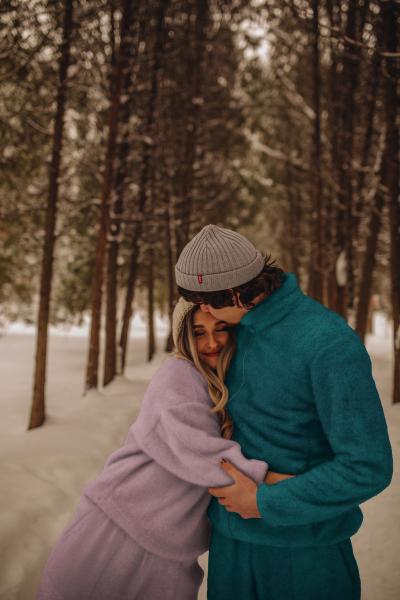 Fleece Antipilling Petrol Grün