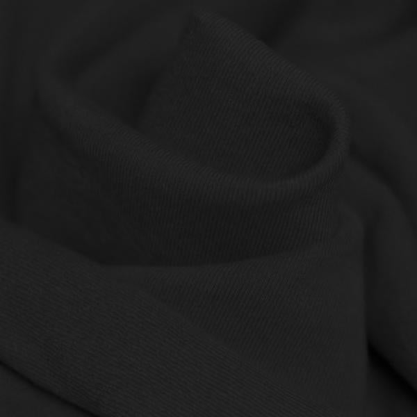 French Terry - Sommersweat - Schwarz