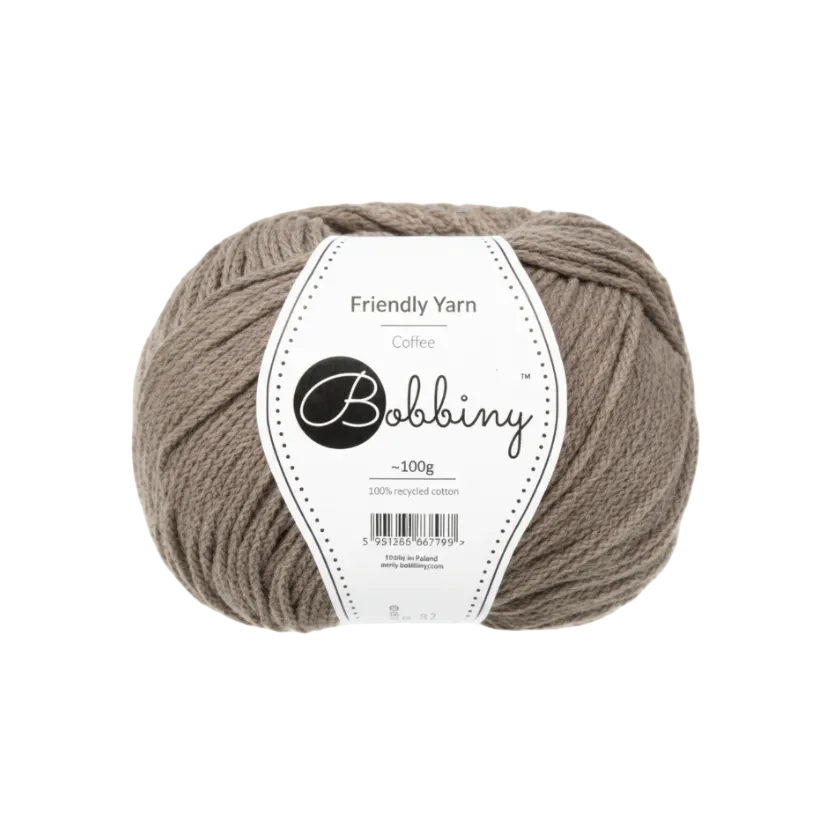 Friendly Yarn - Coffee - Bobbiny