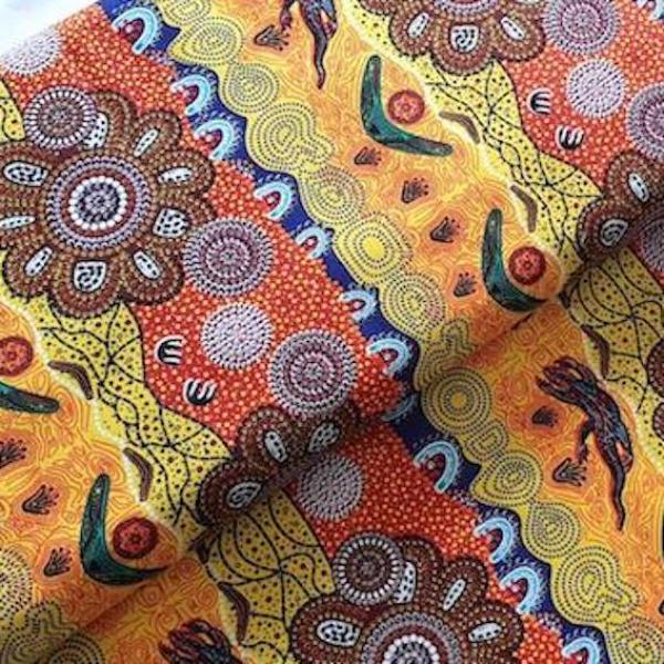 GOLD HOME COUNTRY Stoff aus Australien