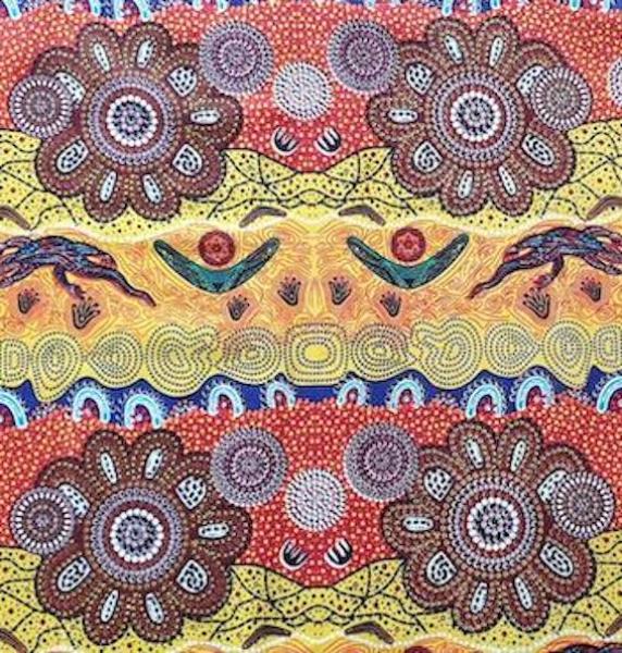 GOLD HOME COUNTRY Stoff aus Australien